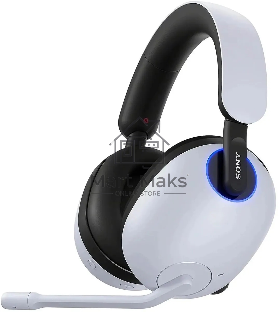 Гарнитура Sony INZONE H9 белый, беспроводная + проводная, Bluetooth, до 32 ч, подсветка