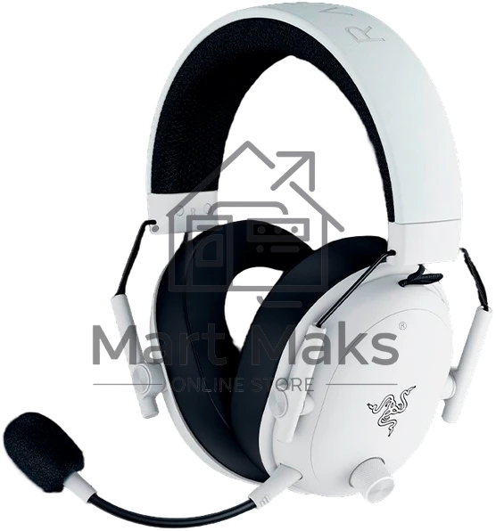 Гарнитура Razer BlackShark V3 белый, беспроводная + проводная, радиоканал, до 70 ч