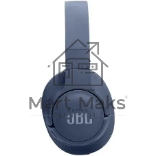 Беспроводные/проводные наушники JBL Tune 720BT синий, полноразмерные, Bluetooth + проводной, до 76 ч.