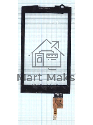 Сенсорное стекло (тачскрин) для Samsung M1 GT-I6410, черное