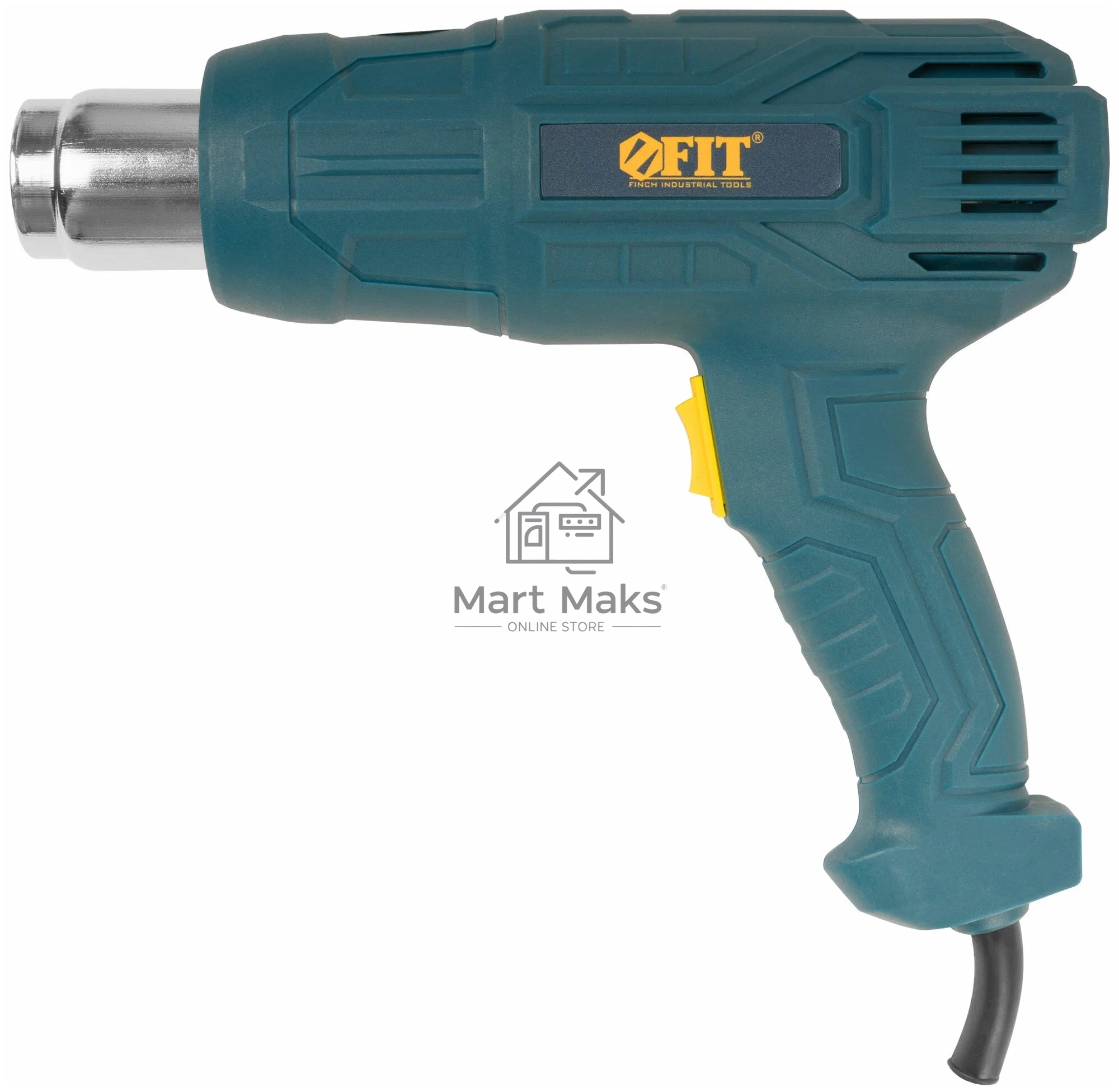 Фен технический FIT HG-2002 2000 Вт, 350/500 °C, 300/500 л/мин, коробка