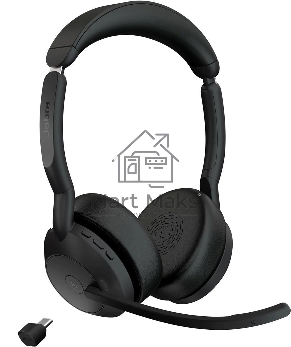 Гарнитура Jabra Evolve2 55, Link380c MS Stereo Stand