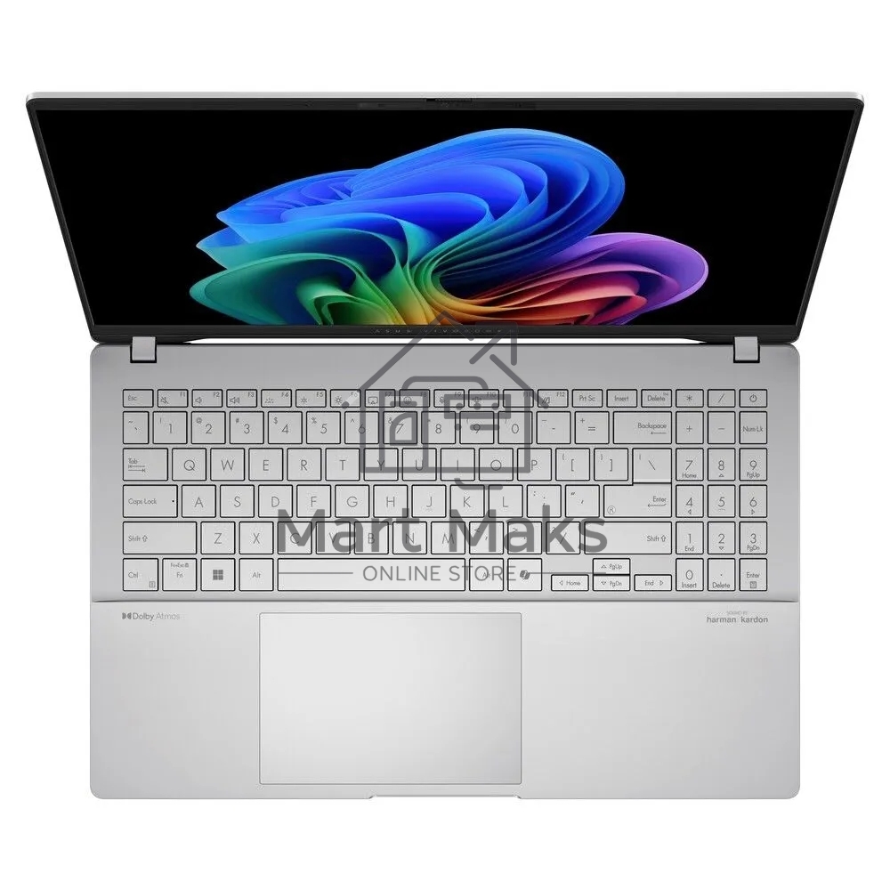 Ноутбук ASUS Vivobook S 15 OLED S5507QA-MA078W Cool Silver (90NB14Q2-M007X0)