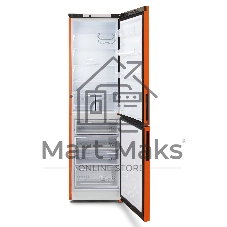 Холодильник Бирюса T6149 оранжевый двухкамерный 245/135 л морозилка снизу, автоматическое оттаивание