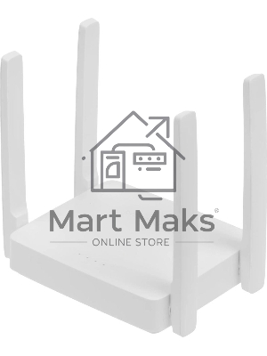 Роутер беспроводной Mercusys AC10 AC1200 10/100BASE-TX белый