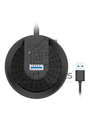Разветвитель USB 3.0 A4Tech HUB-30 4порт. черный