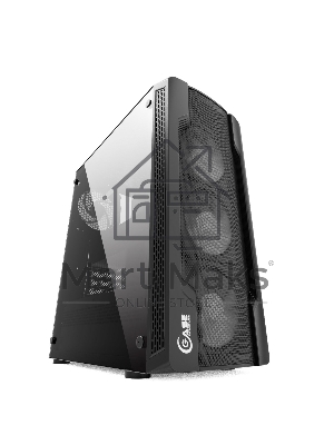 Компьютерный корпус Powercase Mistral X4 Mesh LED, Tempered Glass, 4x 120мм 5-color fan, черный, ATX (CMIXB-L4)