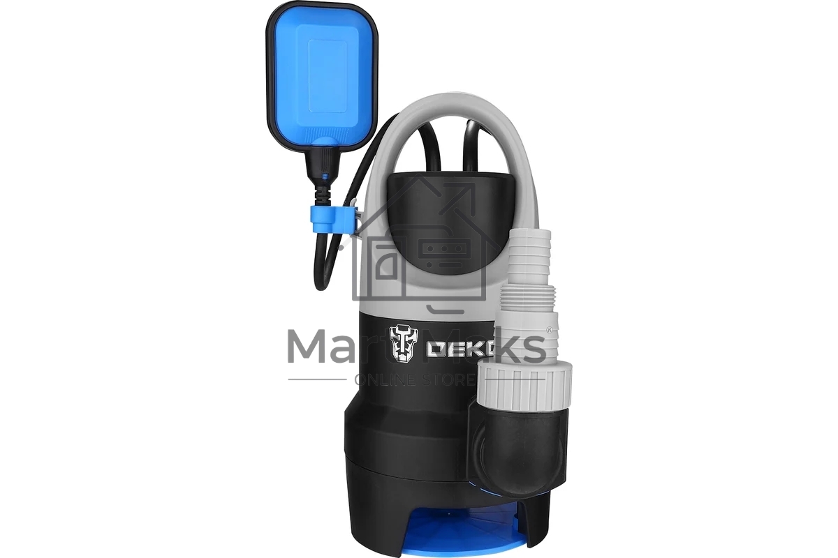 Насос садовый дренажный Deko DWP-900P 900Вт 14000л/час (076-0516)