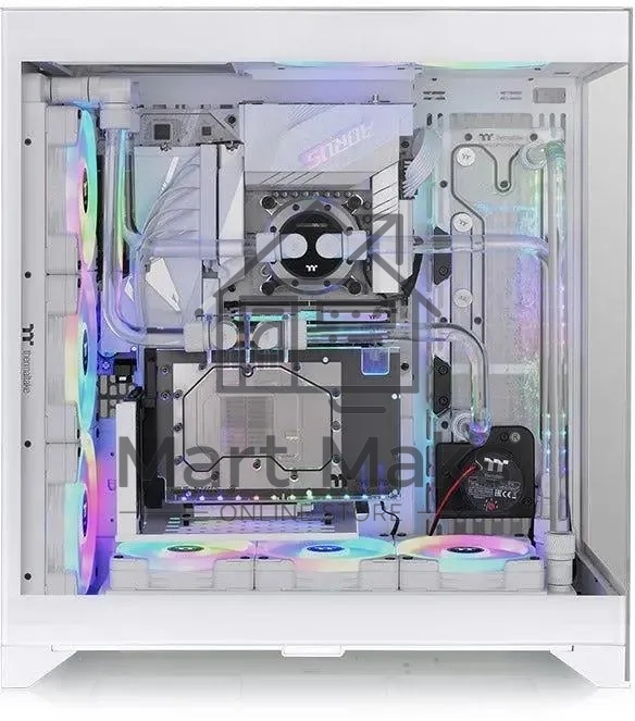 Компьютерный корпус Thermaltake CTE E600MX белый без БП E-ATX 11x120mm 4x140mm 2xUSB3.0 audio bott PSU