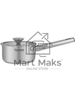 Ковш Rondell Modern RDS-1745, 0.9 л, с крышкой, сталь