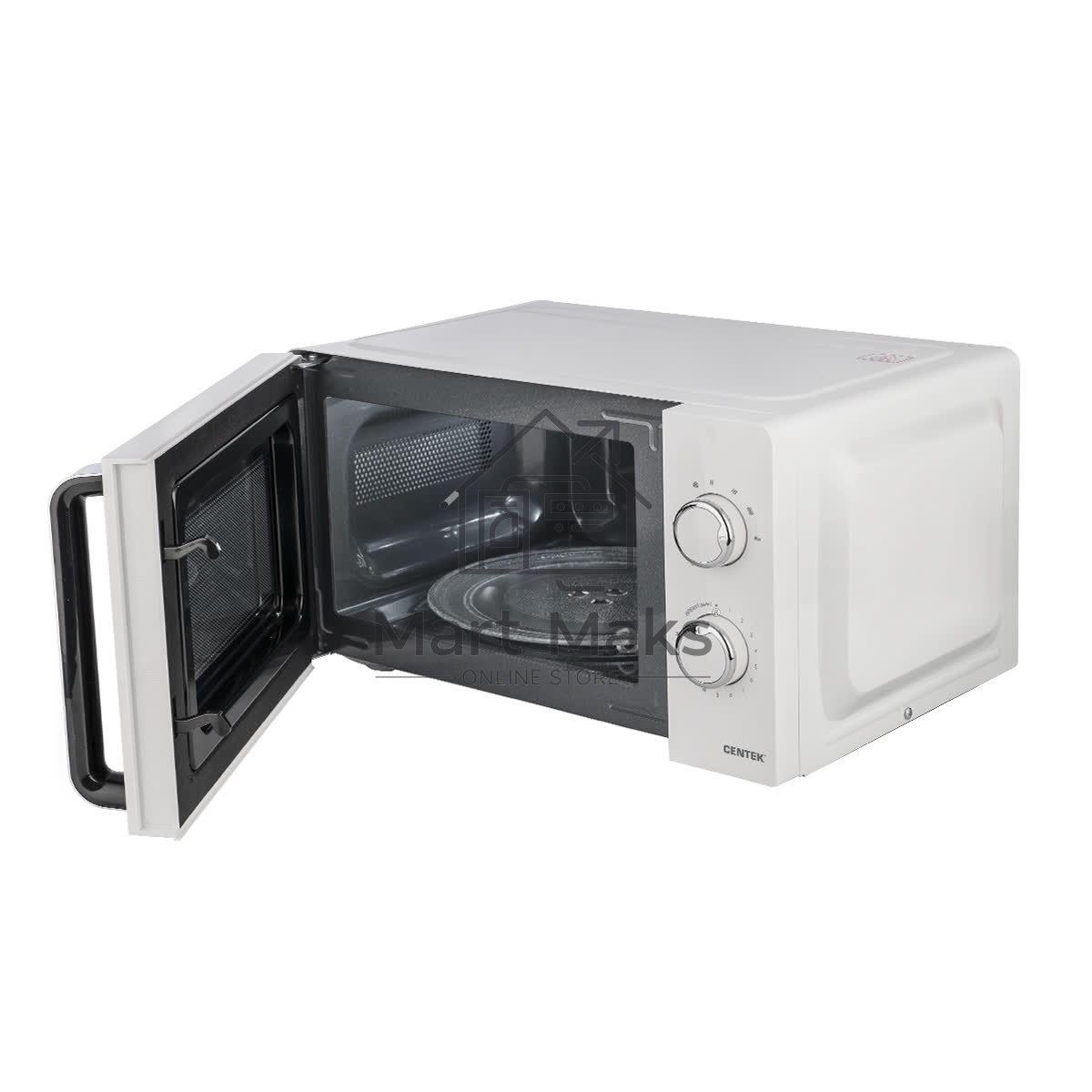 Микроволновая печь Centek CT-1575 белый, 20 л, 700 Вт, поворотный механизм