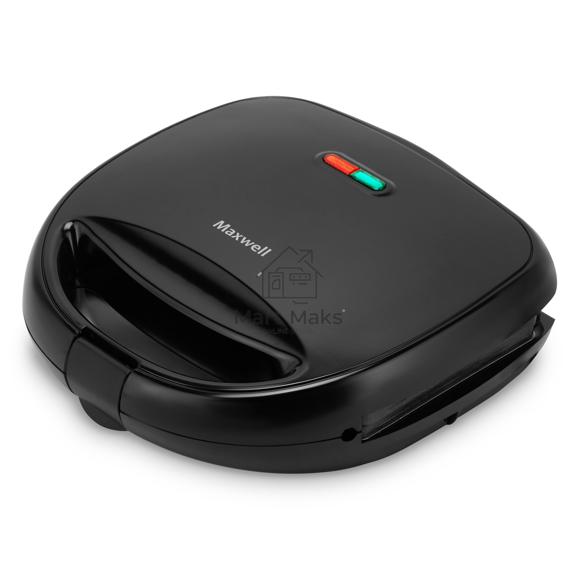 Вафельница Maxwell MW-1561 800Вт черный