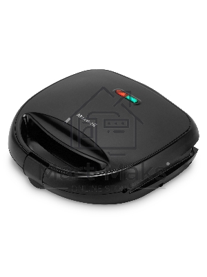 Вафельница Maxwell MW-1561 800Вт черный