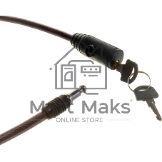 Замок тросовый универсальный Matrix 8 х 650 мм