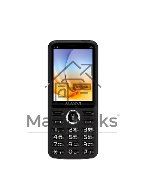 Мобильный телефон Maxvi K15n 4G черный