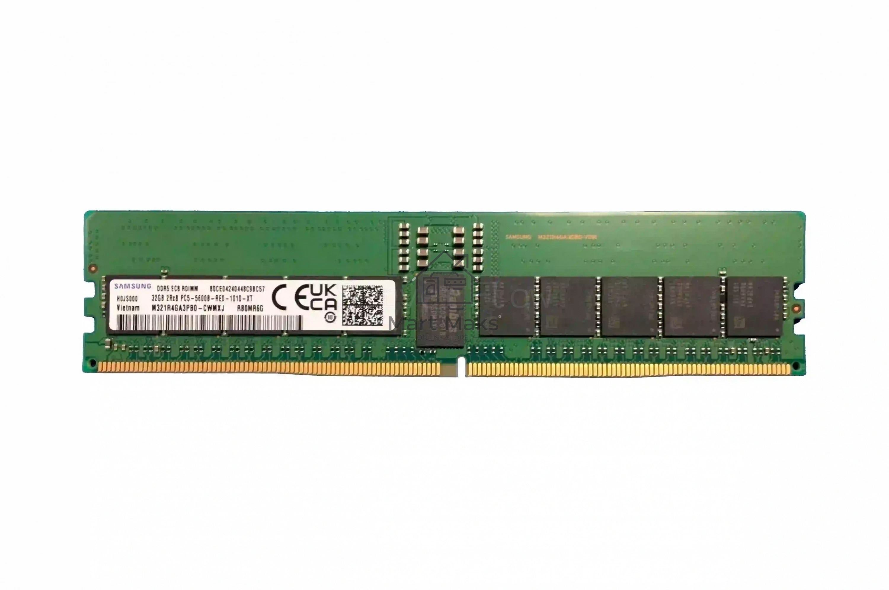 Оперативная память Samsung M321R4GA3PB0-CWMXJ, DDR5, 32GB (1x32 GB), 5600 MHz, CL46, RDIMM
