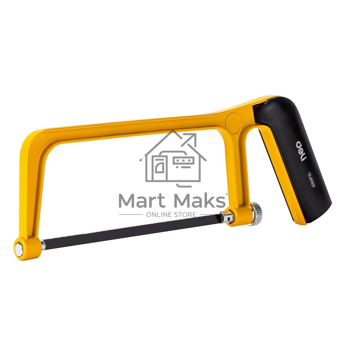 Ножовка по металлу Deli DL6007 150мм Рама из алюминиевого сплава. Сталь 65 Mn.