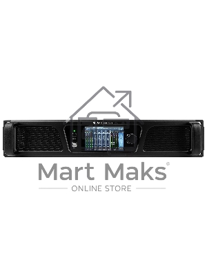 Усилитель INTREND ITAMP-4K-TD четырехканальный, 4x1000W/8Ом, 4x1600W/4Ом, 2x3200/100V, 4x600/70V, поддержка Dante, встроенный DSP