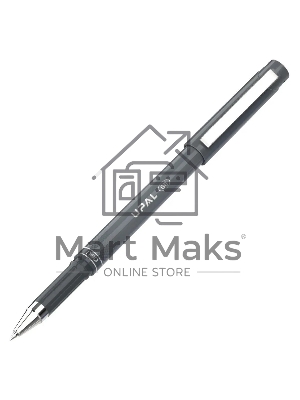 Ручка гелевая Deli Upal EG11-BK темно-серый, d=0.7мм, черные чернила