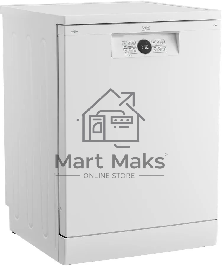 Посудомоечная машина Beko BDFN26422W, белая, 59.8 см, 14 компл., 44 дБ, класс A