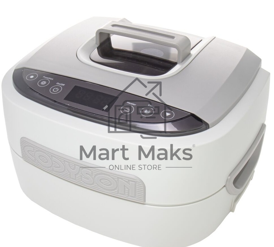 Ультразвуковая ванна Codyson CD-4821 белый/серый, 2.5 л, 170 Вт