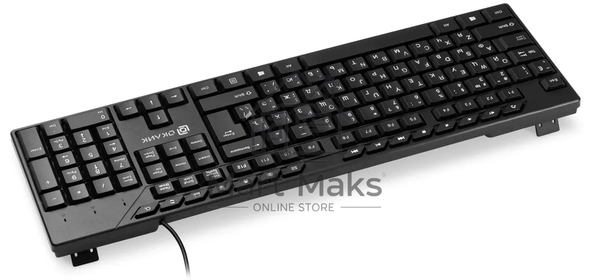 Клавиатура Oklick 125M проводная, USB, черный