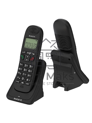 Радиотелефон Dect Maxvi AM-01 черный