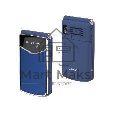Мобильный телефон Maxvi E11ds синий/серебристый