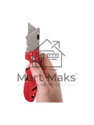 Нож строительный Milwaukee Fastback с отсеком для хранения лезвий (1шт дисплей 6 шт)