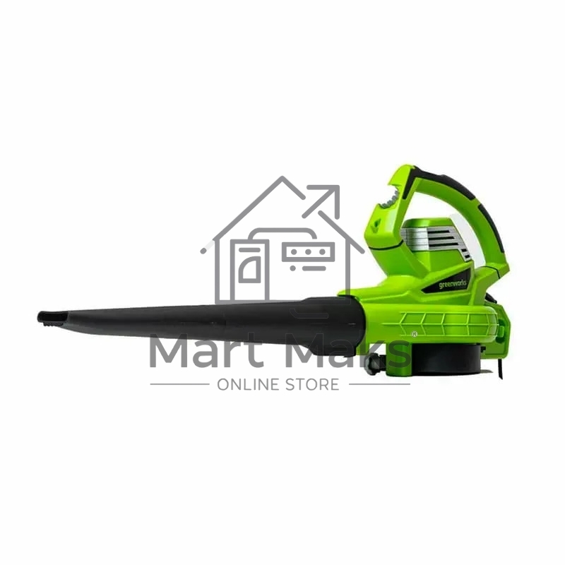 Воздуходувка-пылесос садовый электрический Greenworks BL3000, 220 В, 3000 Вт 2406507