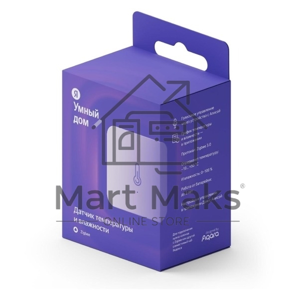 Датчик температуры и влажности, Яндекс, Zigbee YNDX-00523