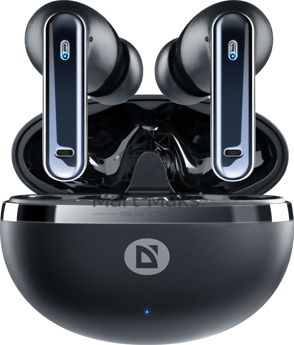 Беспроводная гарнитура DEFENDER (63965) Twins 965 черный, TWS, Bluetooth, ANC