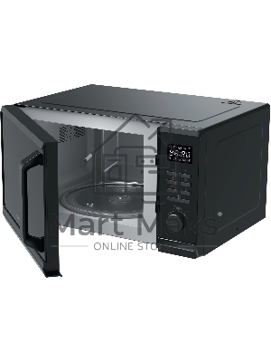 Микроволновая печь Rondell RDE-MW236 черный, 23 л, 800 Вт, переключатели - кнопки, поворотный механизм