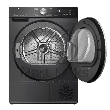 Сушильная машина Hisense DH5S902UB2 черный, 9 кг, сушка - конденсационная, программ - 17, 59.5 x 84.5 x 64 см