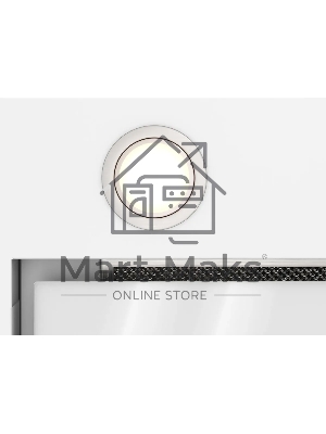 Вытяжка встраиваемая Elikor Cube 60П-1000 белый SM/белый, 59.8 см, 1000 куб. м/ч, 57 дБ