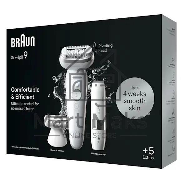 Электрический эпилятор BRAUN SES9-341