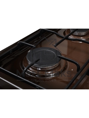 Плита газовая Kraft KF-FSF5423AGbR черный, конфорок 4 шт, духовка 58 л, 50 см x 88.4 см x 57.8 см