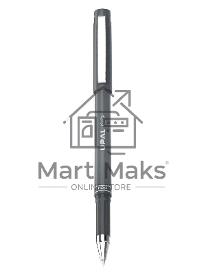 Ручка гелевая Deli Upal EG11-BK темно-серый, d=0.7мм, черные чернила