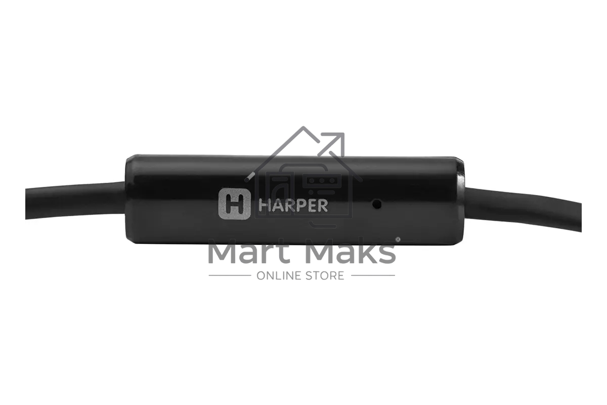 Проводные наушники Harper HV-107 черный, внутриканальные, проводной