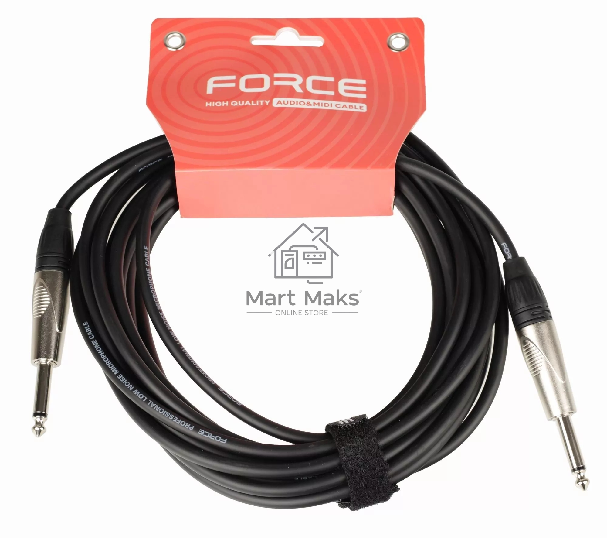 Кабель гитарный FORCE FGC-09/61/4