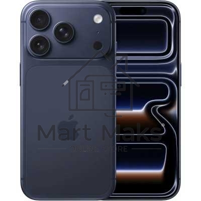 Смартфон Apple iPhone 17 Pro A3523 12/1024Gb, темно-синий