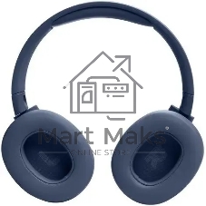 Беспроводные/проводные наушники JBL Tune 720BT синий, полноразмерные, Bluetooth + проводной, до 76 ч.