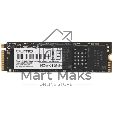 Накопитель SSD QUMO Novation, 1Tb, PCIe 3.0 x4, M.2 2280, NVMe, R/W 2100/1700