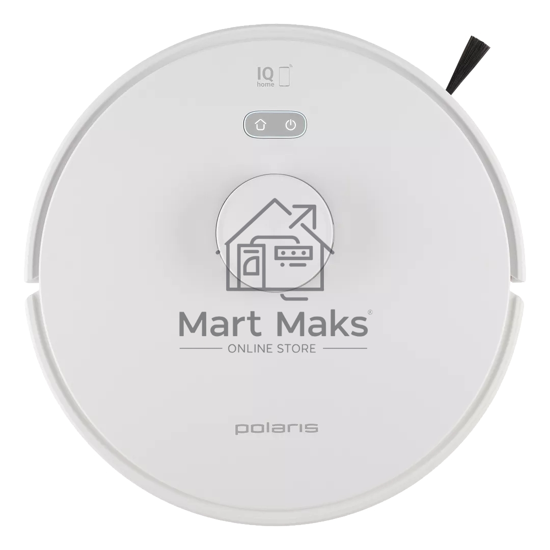 Робот-пылесос Polaris PVCR 6001 WIFI IQ Home белый, 3200 мAч Li-Ion, уборка суxая/влажная, пылесборник контейнер 0.4 л