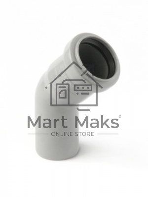 Отвод (полипропилен) 50x45град.