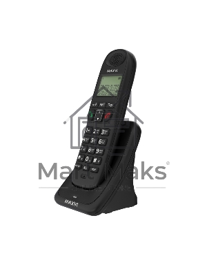 Радиотелефон Dect Maxvi AM-01 черный