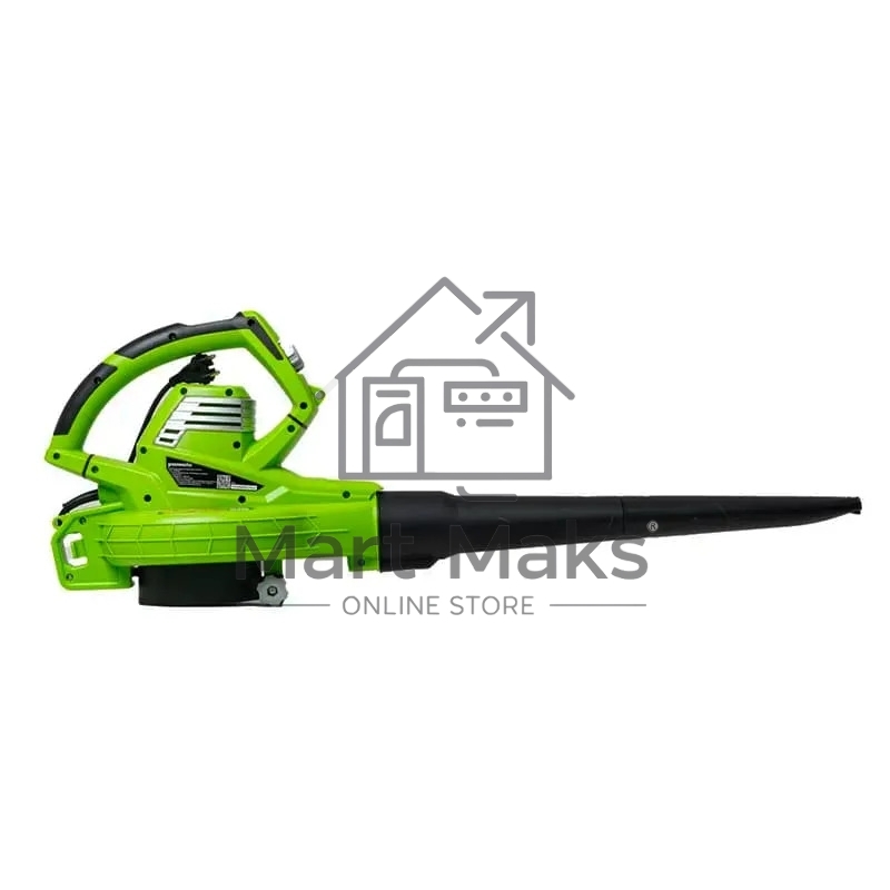 Воздуходувка-пылесос садовый электрический Greenworks BL3000, 220 В, 3000 Вт 2406507