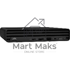 Мини ПК HP 260 G9 Mini i5 1335U (1.3) 8Gb SSD 512Gb Iris Xe FreeDOS GbitEth WiFi BT 65W kbNORUS мышь клавиатура черный (9H6E6ET)