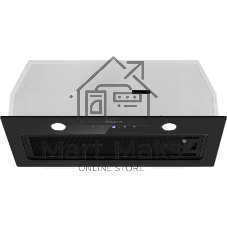 Вытяжка встраиваемая Weissgauff Dubhe 600 Black Touch черный
