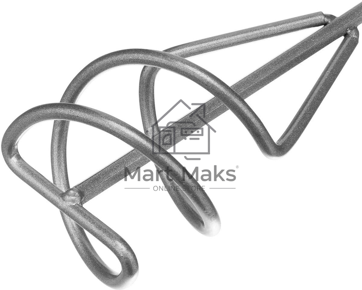 Миксер для строительных смесей Сибртех 60х8х400 мм, шестигранный хвостовик